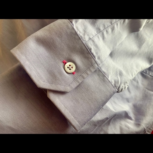 Pink Tartan ASYMMETRIC SHIRT - Lavender - Picture 8 of 13